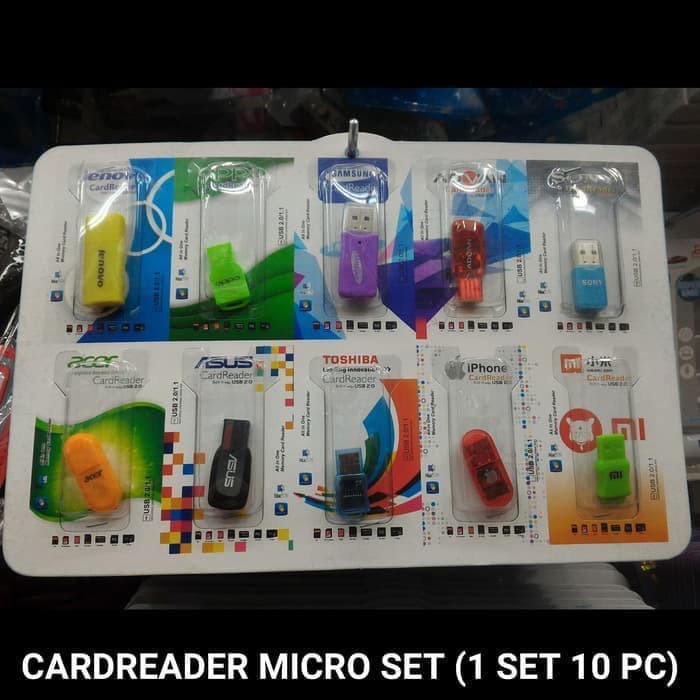 Card Reader Micro 1 Set isi 10PCS Multy Grosir