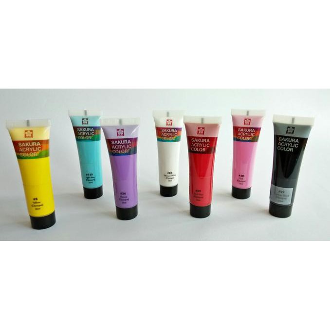 

Sakura Acrylic 20 ml / Cat Acrylic Satuan / Cat Lukis Acrylic Part 3