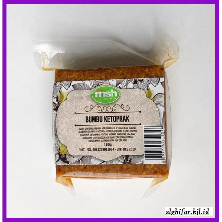 

gnidderdsaus- bumbu ketoprak sehat -asliiiiii.