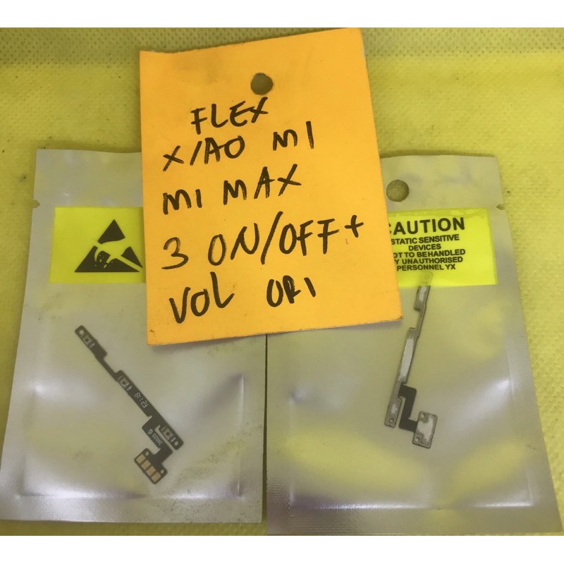 XIAOMI MI MAX 3 - FLEXIBEL POWER ON OFF XIAOMI MI MAX 3 - FLEXIBLE VOLUME XIAOMI MI MAX 3