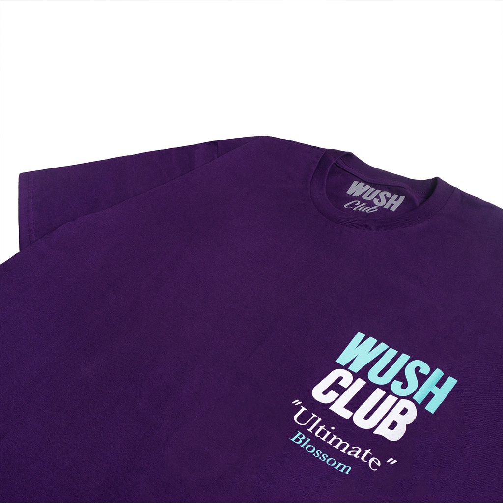 Baju Kaos Distro pria wanita Streetwear Premium Wush Club Blossom Tee