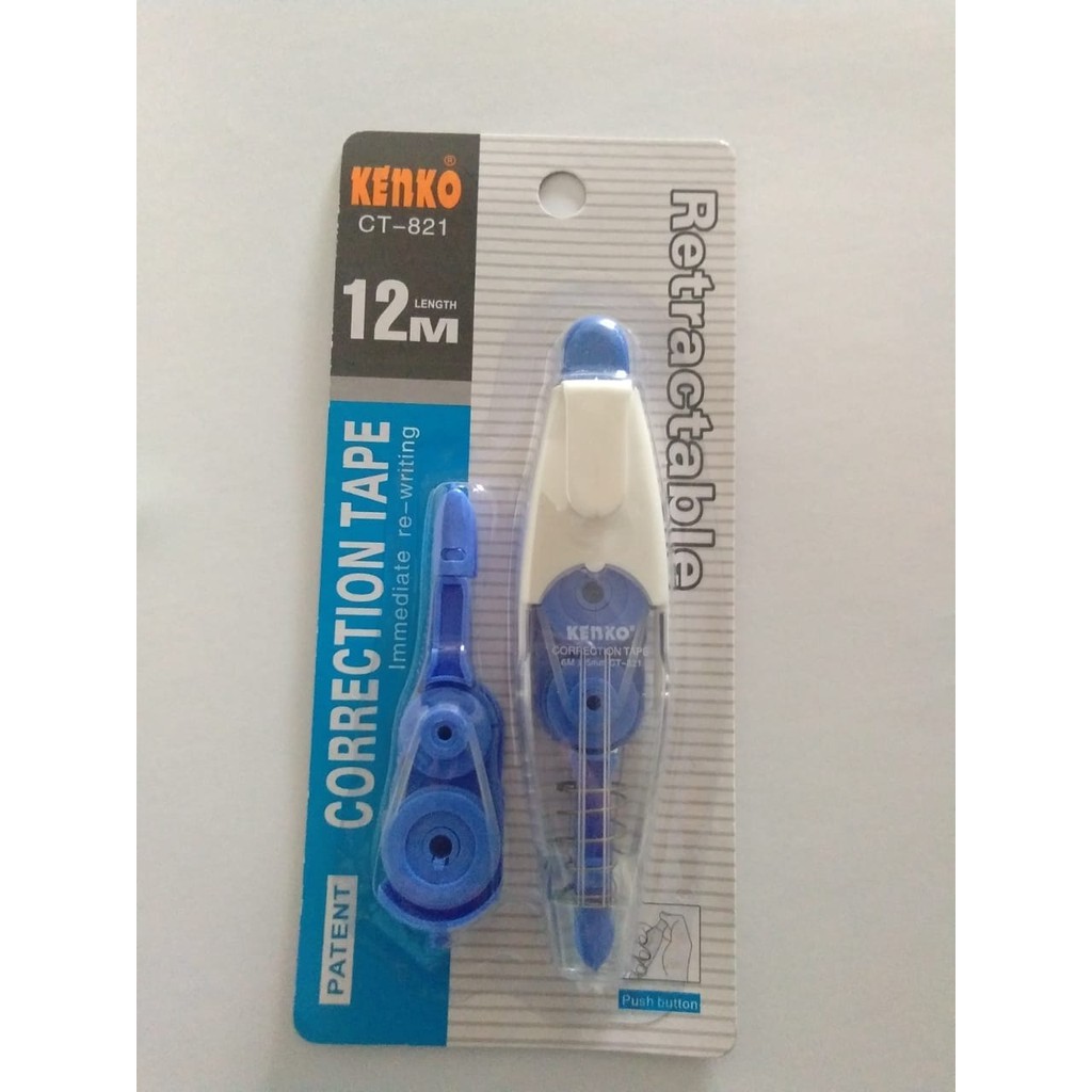 

CORRECTION TAPE + REFILL CT-821 KENKO 12M