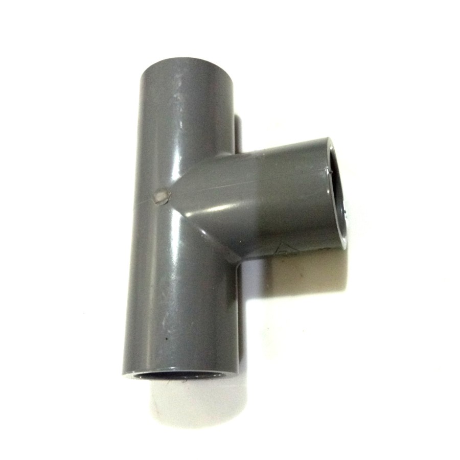 Samb Pipa Tee POLOS 1 1/2" Superlon SAMBUNGAN PIPA PERALON PRALON AIR KRAN Tee / T Fitting