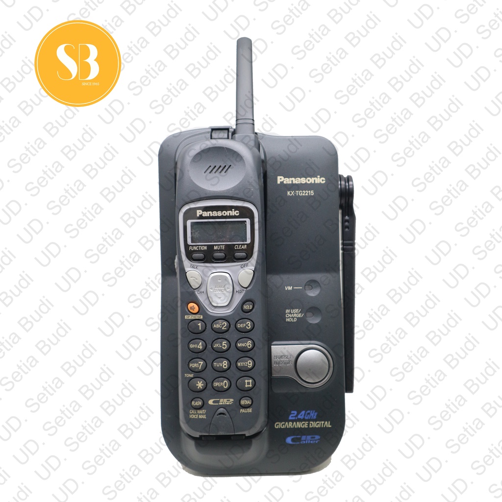 Telepon Wireless Cordless Panasonic KX-TG2215B TG 2215 Baru dan Murah