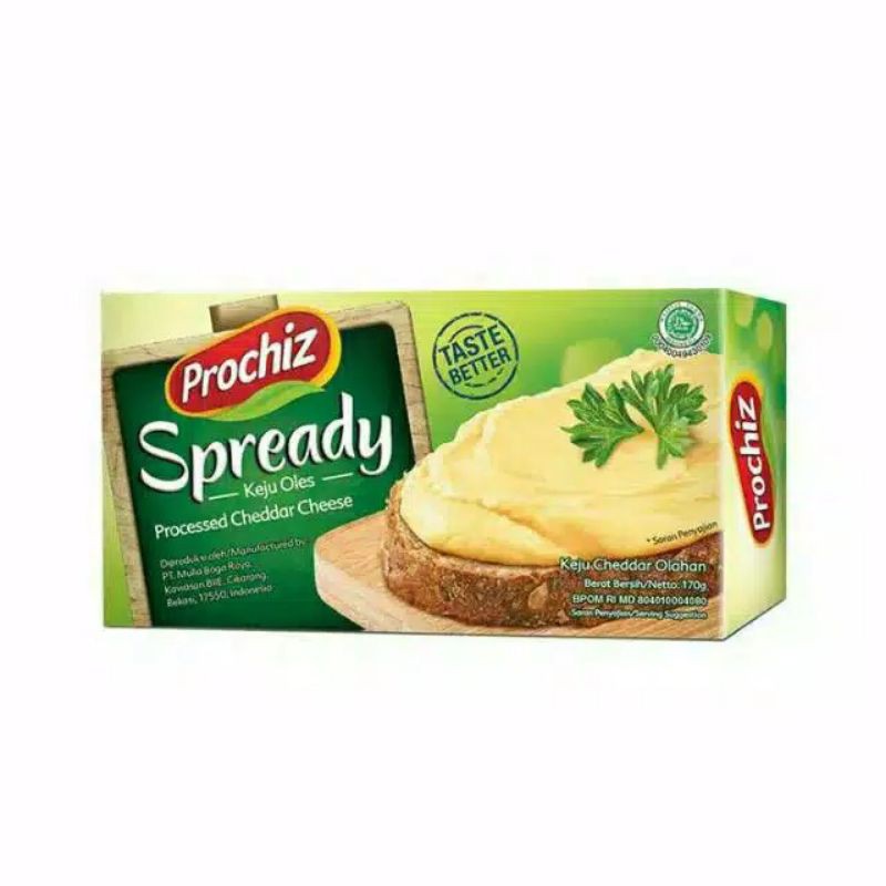 

PROCHIZ SPREADY KEJU OLES 170GR