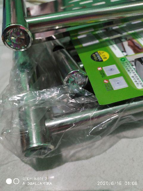 Rak Handuk Kamar Mandi Aksesoris Gantung / Rak Handuk Minimalis / Rak Handuk Stainless Steel