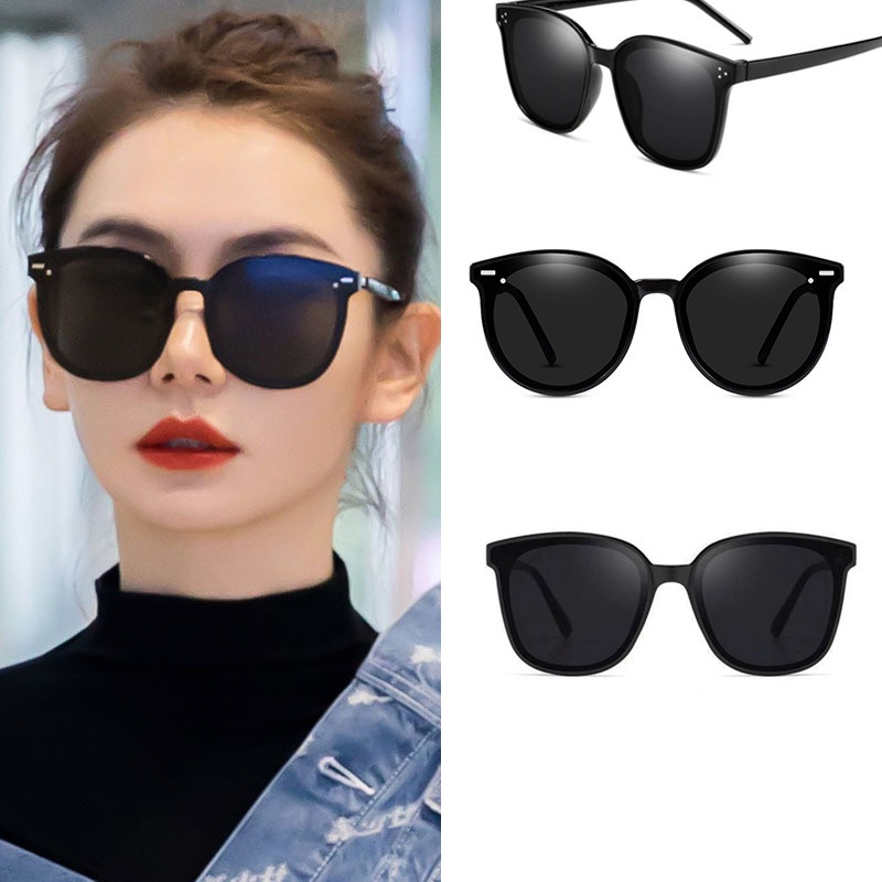 Kacamata Sunglass All-Match Dengan Lensa Polarized Untuk Wanita