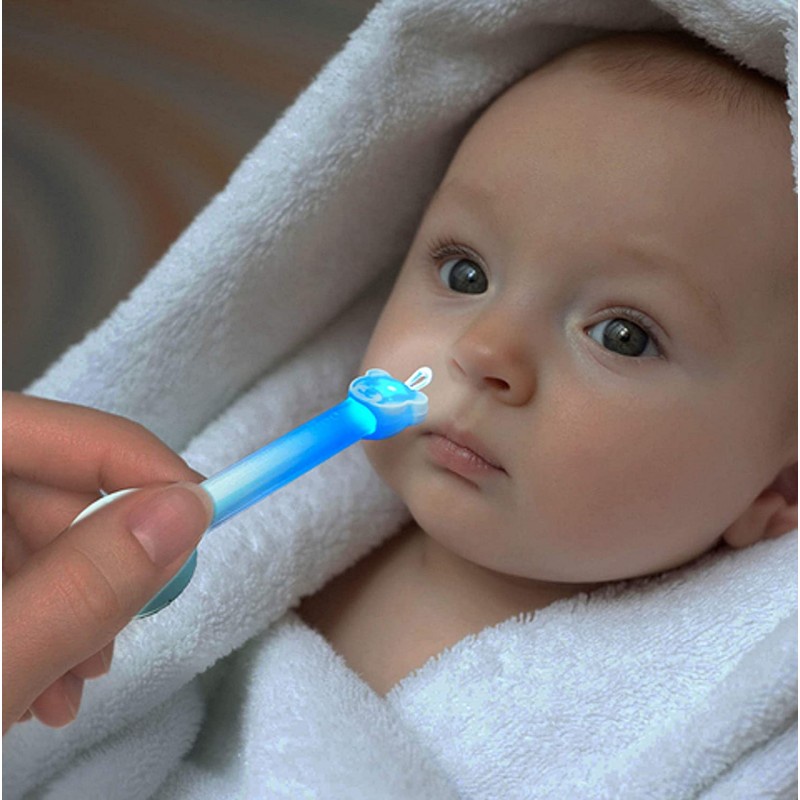 Oogiebear Ear &amp; Nose Cleaner with LED Pembersih Telinga Hidung Bayi