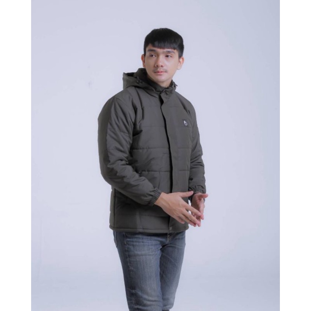 Jaket Hoodie Gelembung Panjang Pria/Cowok | Jaket Gelembung Hangat Dipakai Murah Terjangkau!