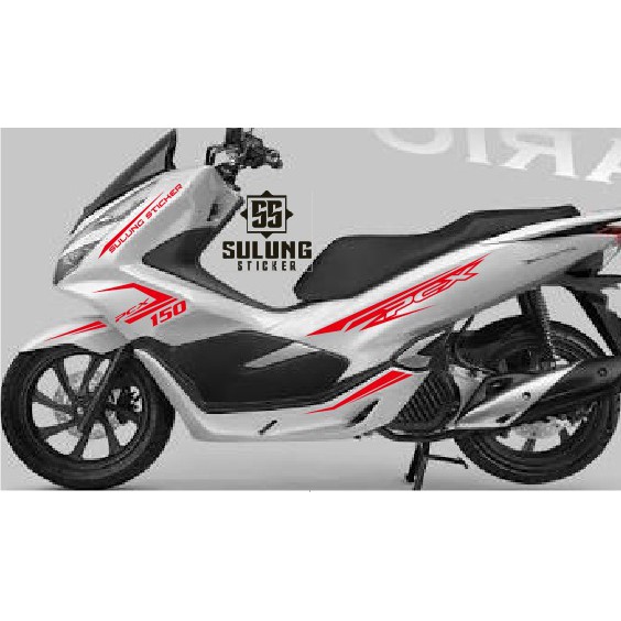 Stiker Body Motor PCX Cutting Sticker Variasi Model Kekinian