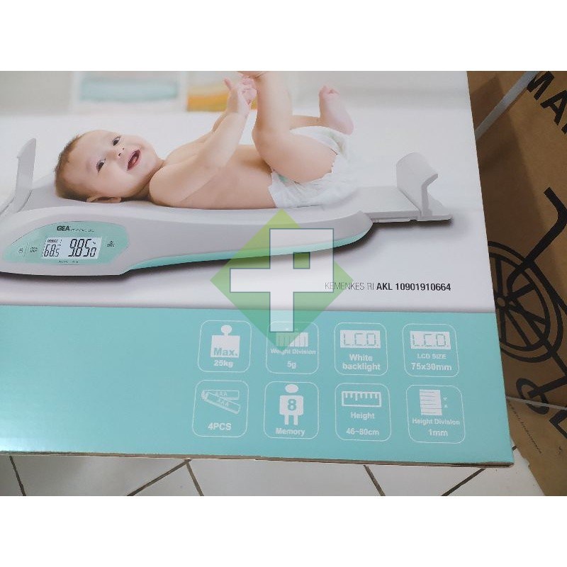 Timbangan Bayi Digital GEA ER 7210 / Electronic Baby Scale GEA ER 7210