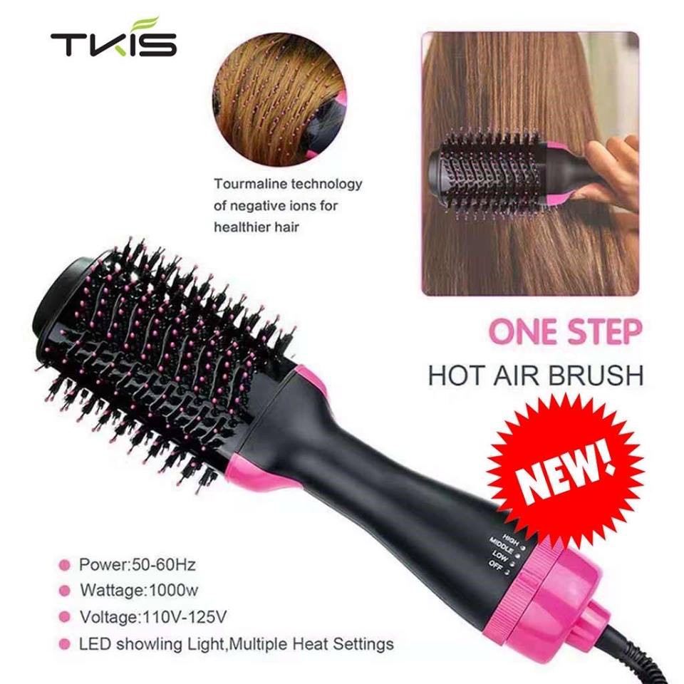 PENGERING RAMBUT CINSEER ONE STEP HAIR DRYER AND STYLER HOT AIR BRUSH IMPORT SISIR PENGERING RAMBUT