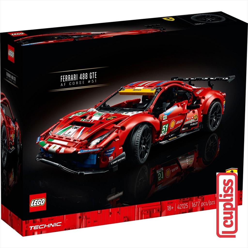 ferrari 488 lego technic