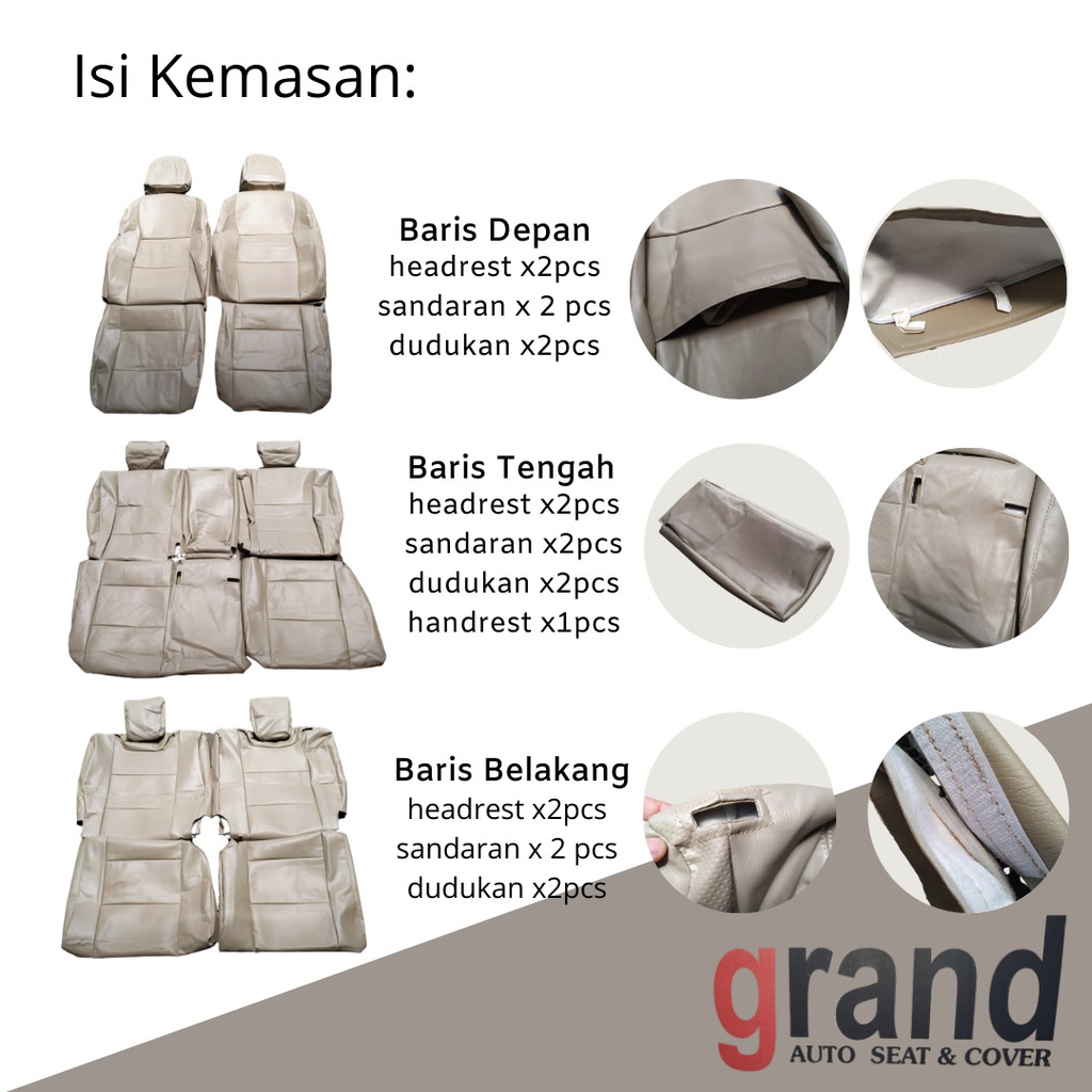 Sarung Jok Cover Jok Mitsubishi Xpander Full Set Grand Original