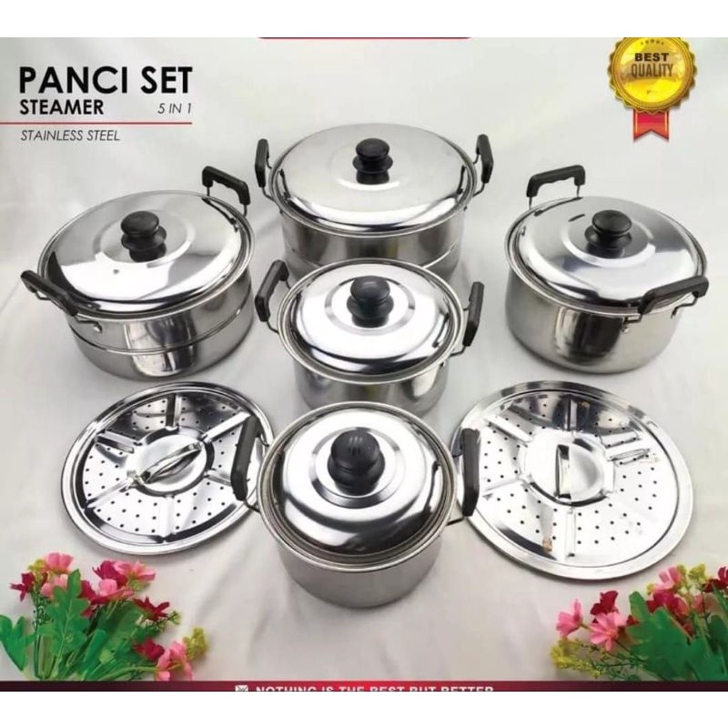 Panci Set 5 susun