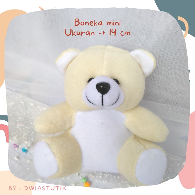 BONEKA MINI HADIAH KADO MURAH / BONEKA BUKET / BONEKA HAMPERS KADO WISUDA ULANG TAHUN