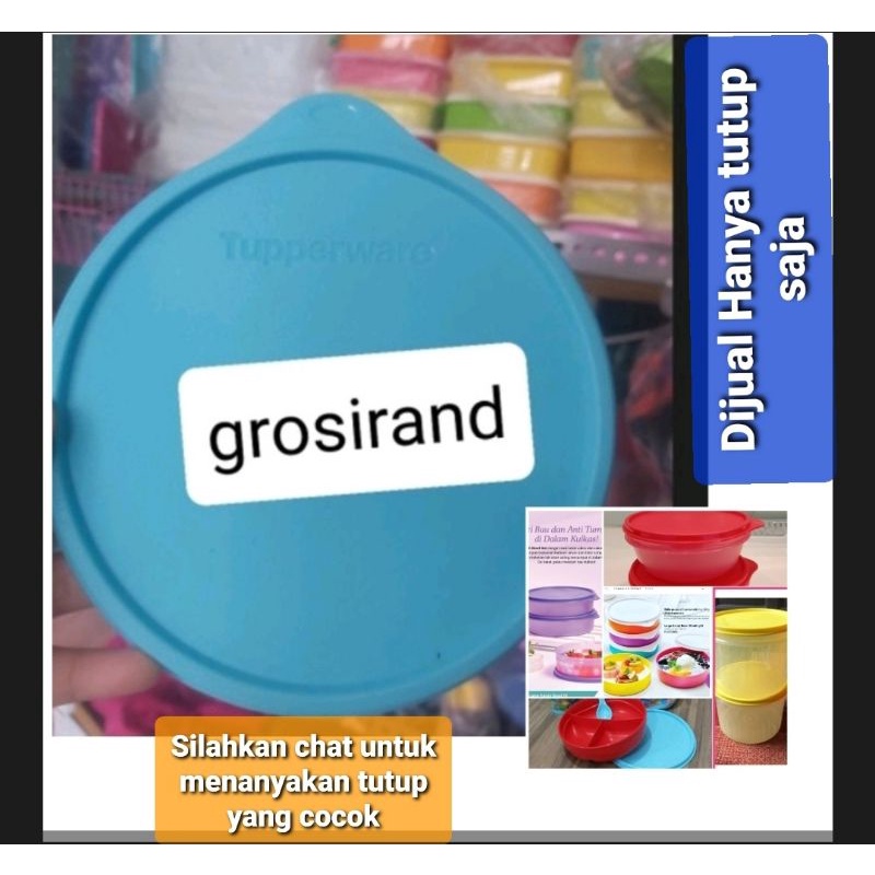 Seal Tutup large handy bowl , modular bowl 600 ml , texture canister 1,7 liter , bowl tiwi n friend