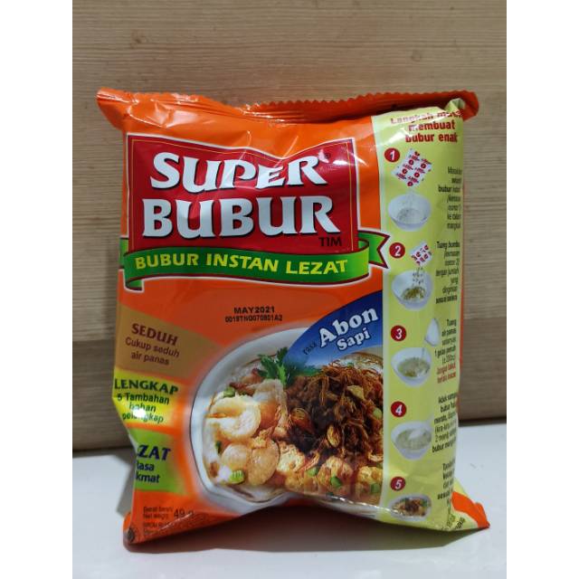 

Super Bubur Abon Sapi