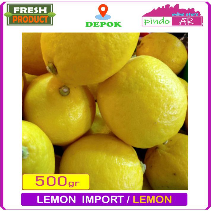 

JERUK LEMON IMPORT / LEMON FRESH / LEMON SEGAR SUPER PILIHAN