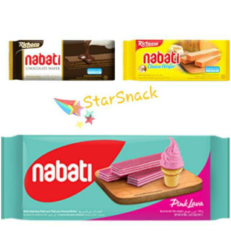 

Nabati Wafer 110Gr Cheese/Choc/Pink Lava