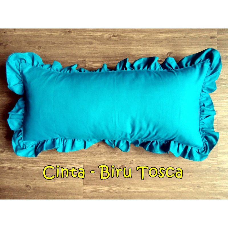 Bantal Cinta Jumbo+ sarung dan bantal imut +sarung merk brendis  Original 100% silikon yg super mpuk