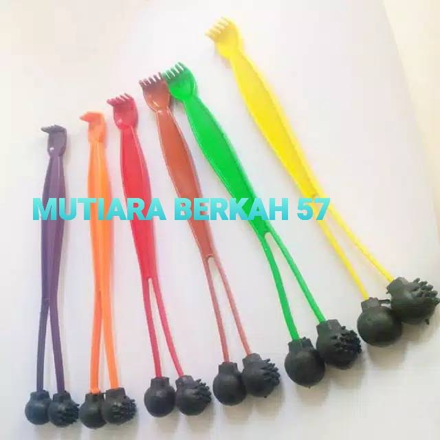 Alat Penggaruk Punggung-Garukan Punggung+Pijat Pukul Transparan Termurah