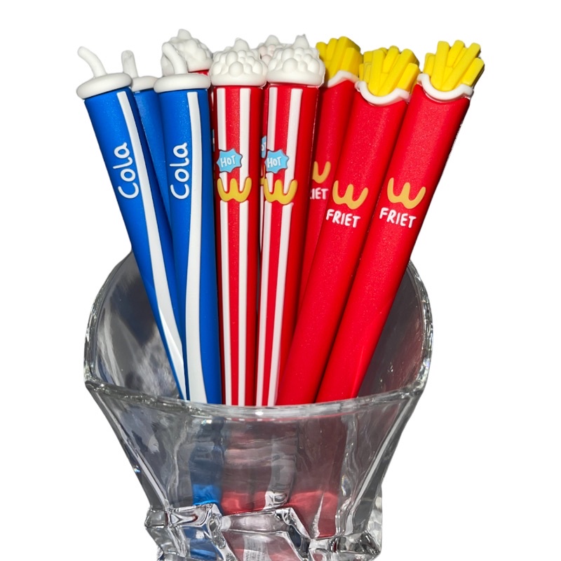 

Pulpen fast food / Pen Hitam Wcd cola fried fries