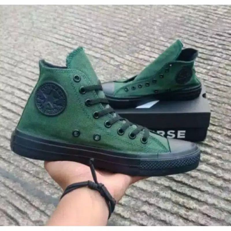 Converse Boot Black White Ukuran Lengkap Stylish