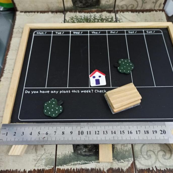 SCHEDULE BOARD PAPAN TULIS JADWAL ANAK