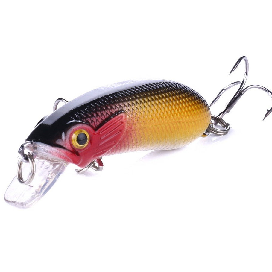 HENGJIA 1Pcs Umpan Crankbait Pancing Swimbait 5cm 6.7g Bass Bait Fishing Lure Ikan Outdoor Tackle