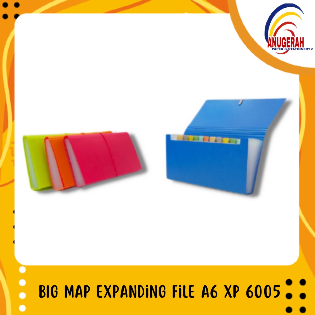

BIG Map Expanding File A6 / Giro Tali XP 6005 (PCS)