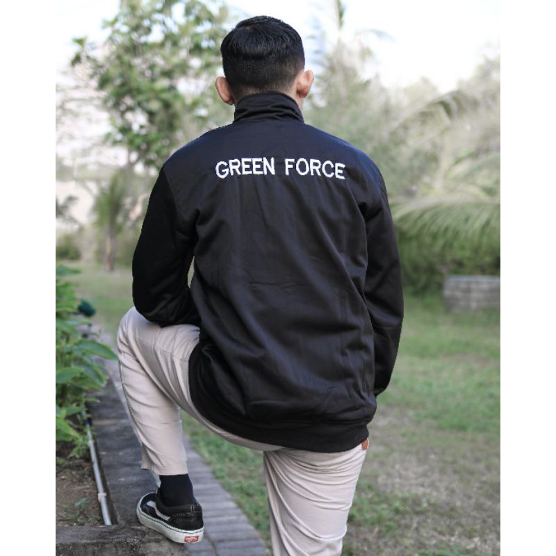 Jaket Persebaya Surabaya Tracktop Wani Green Force XL Premium