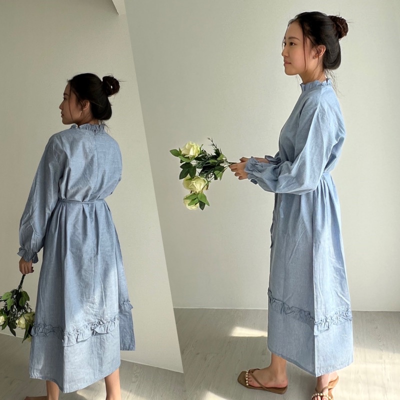 PORONAKA - KEKU Linen Maxi Dress [SPECIAL EDITION]