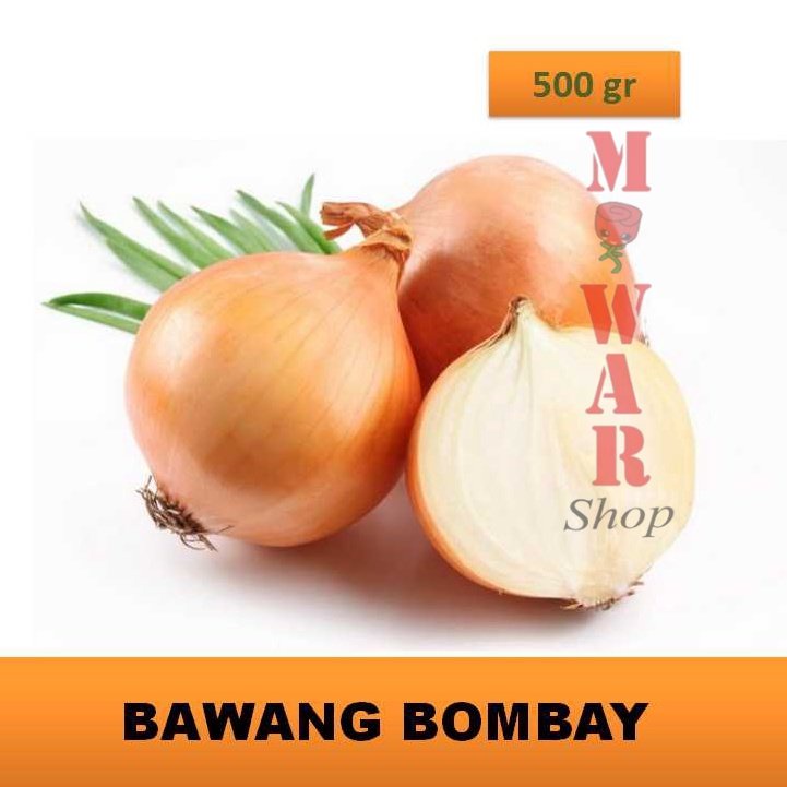 

(500 gr) BAWANG BOMBAY Jumbo Bawang Bombay Super Bawang Bombay Segar