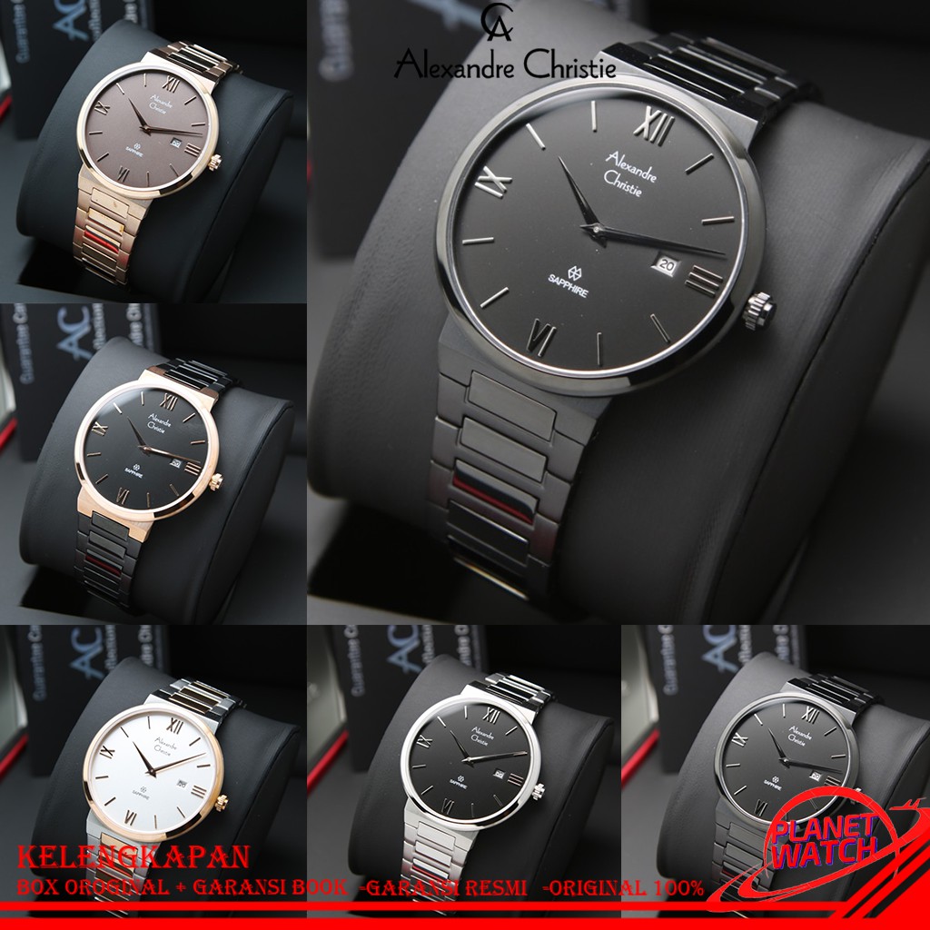 ALEXANDRE CHRISTIE PRIA ORIGINAL JAM TANGAN ALEXANDRE CHRISTIE PRIA JAM ALEXANDRE CHRISTIE AC 8564 S