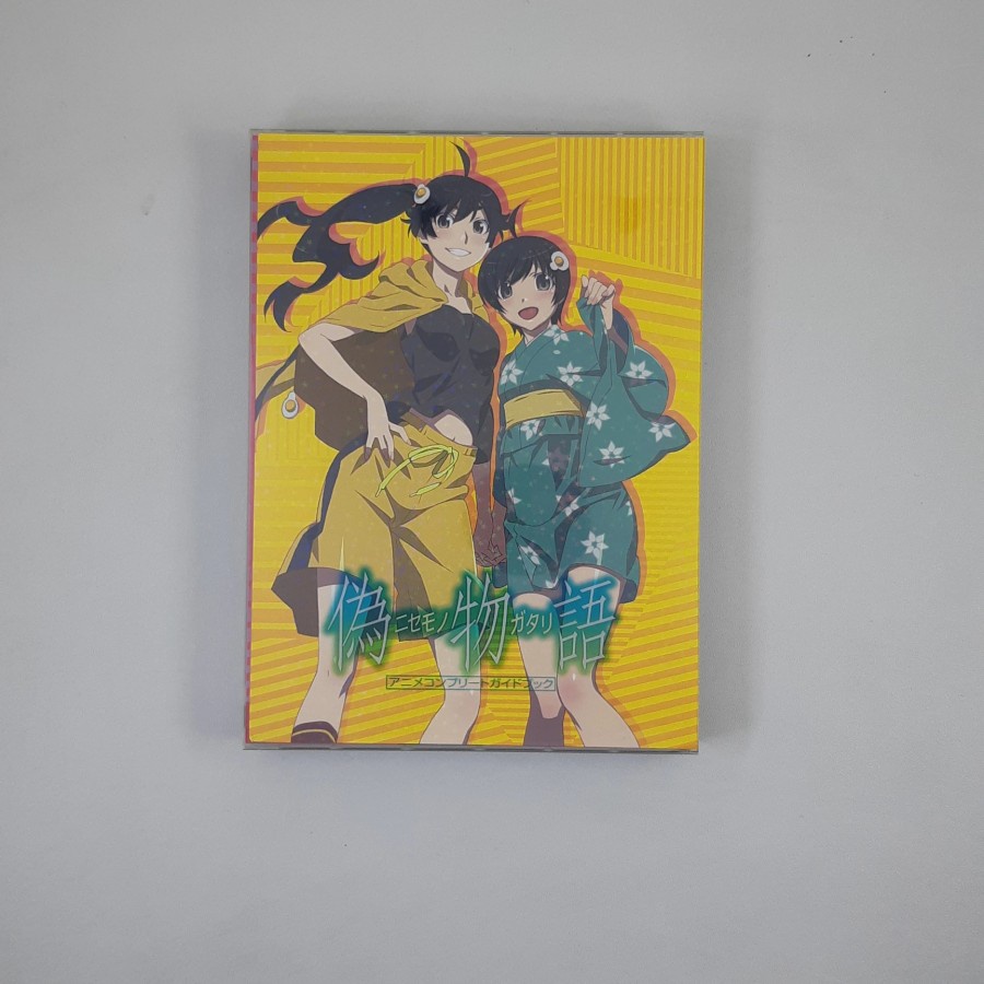 Monogatari Nisemonogatari Set Official Anime Visual Artbook Guidebook