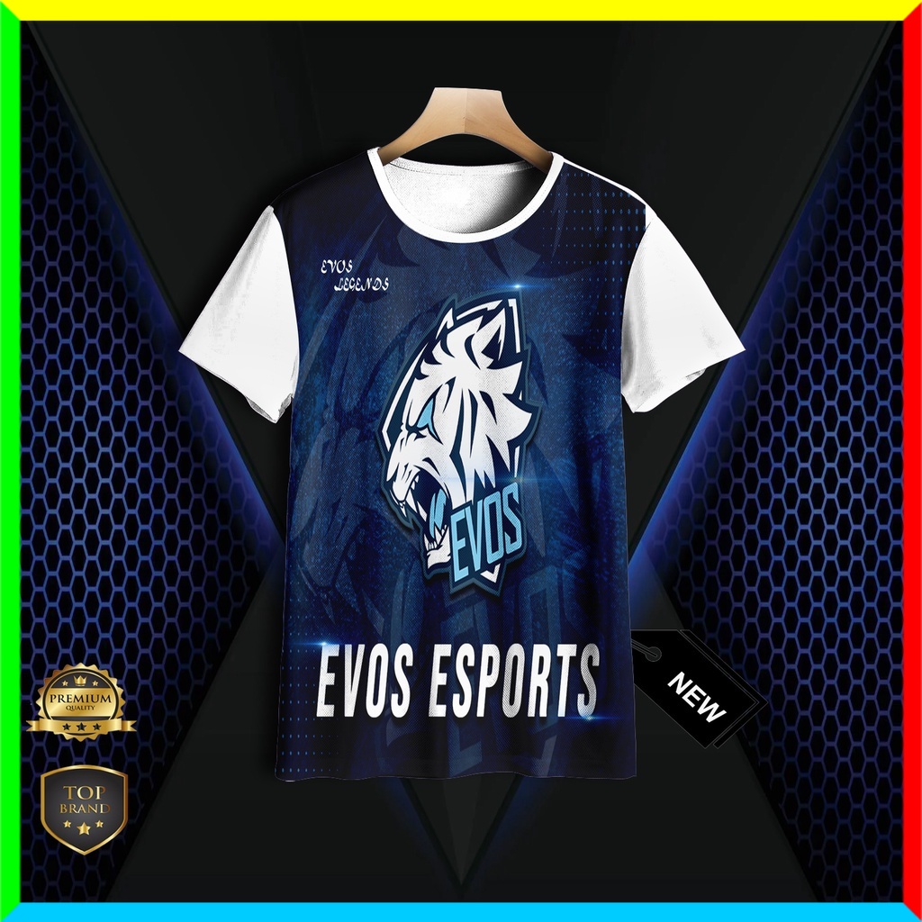 baju Kaos Anak Evos Esports 3D