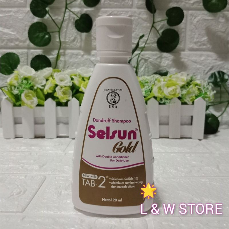 Selsun Gold 60 ml &amp; 120 ml Shampo