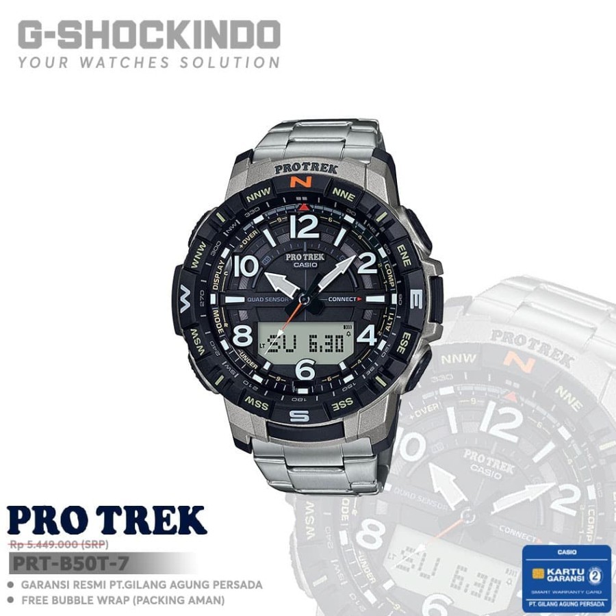 Casio Pro Trek PRT-B50T-7 / PRT-B50T-7DR Original
