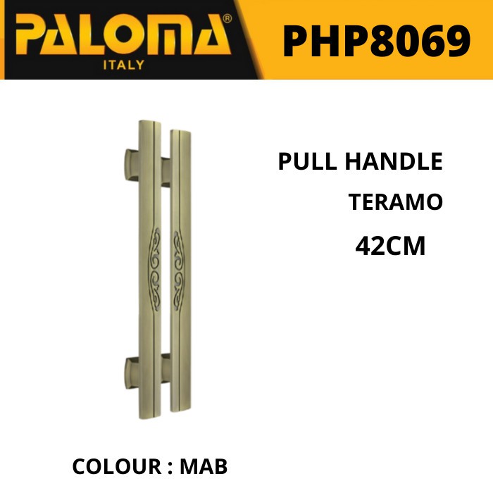 Spesial - Paloma Gagang Tarikan Pintu Php 8069 Pull Handle Teramo 42Cm Mab