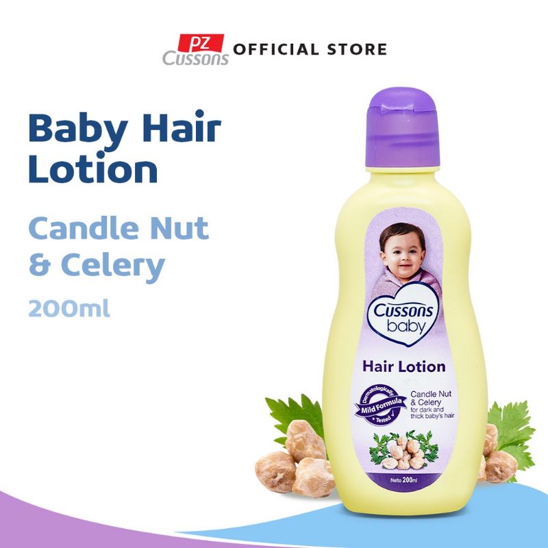 Cussons Baby Hair Lotion Candle Nut &amp; Celery 100ml 200ml