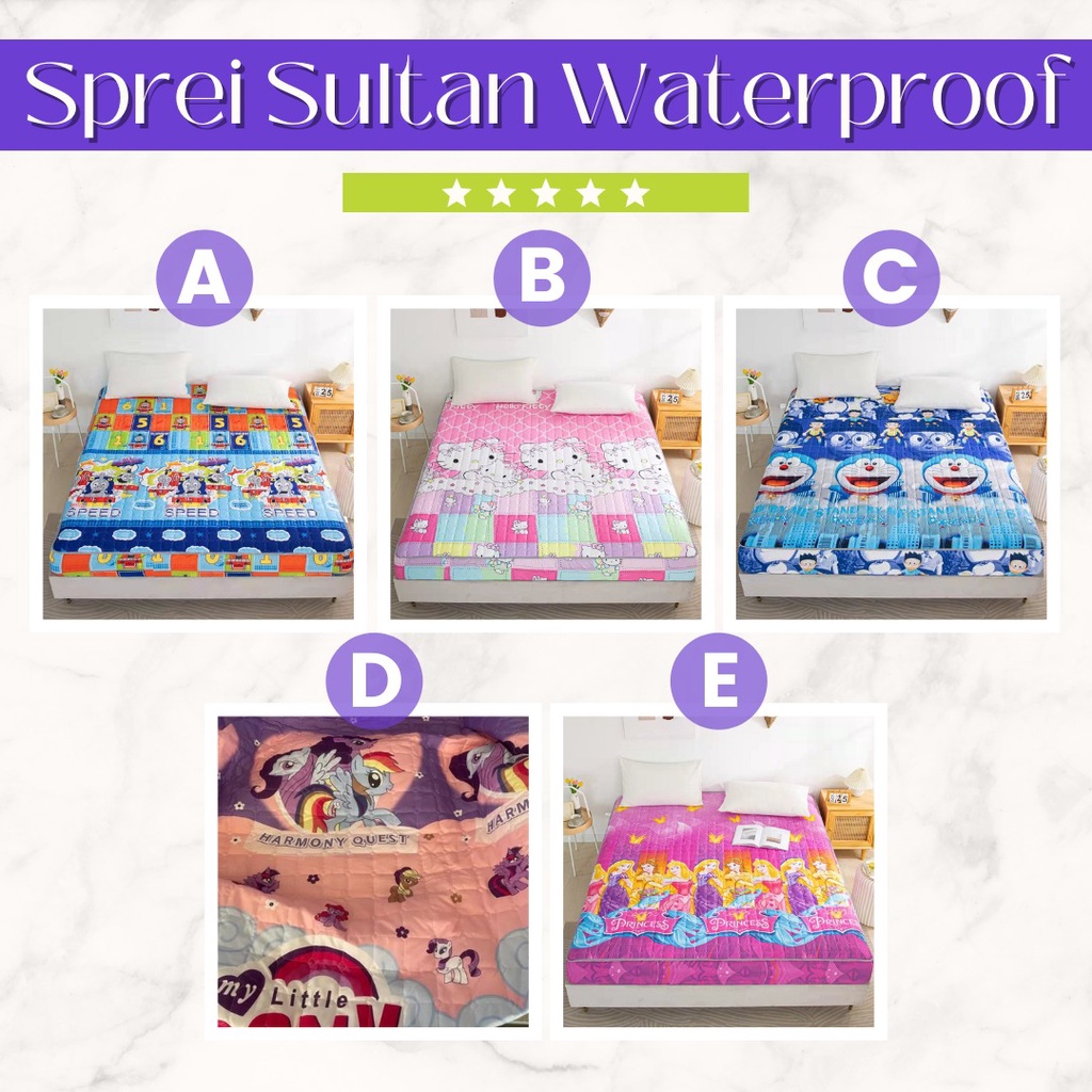 SPREI SULTAN WATERPROOF 160x200
