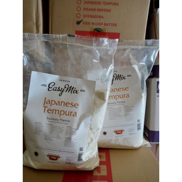 

Tepung Premix Sriboga Easy Mix Japanese Tempura 1 Kg
