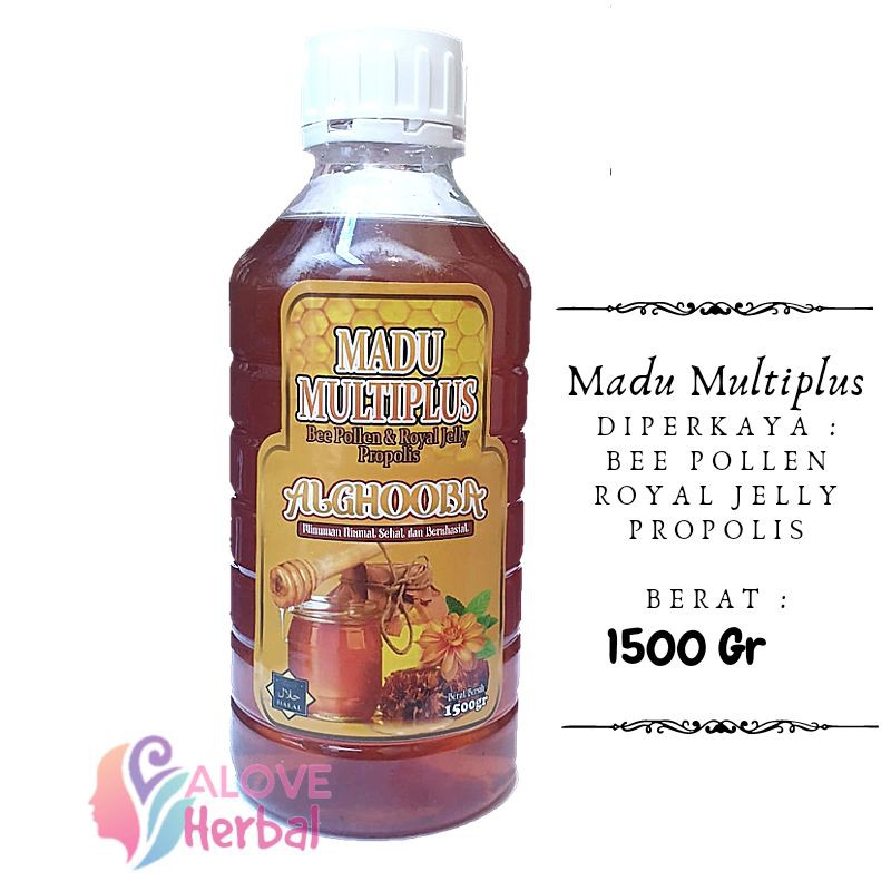 

MADU MULTIFLORA MULTIPLUS PLROPOLIS ALGHOOBA 1500GR ORIGINAL