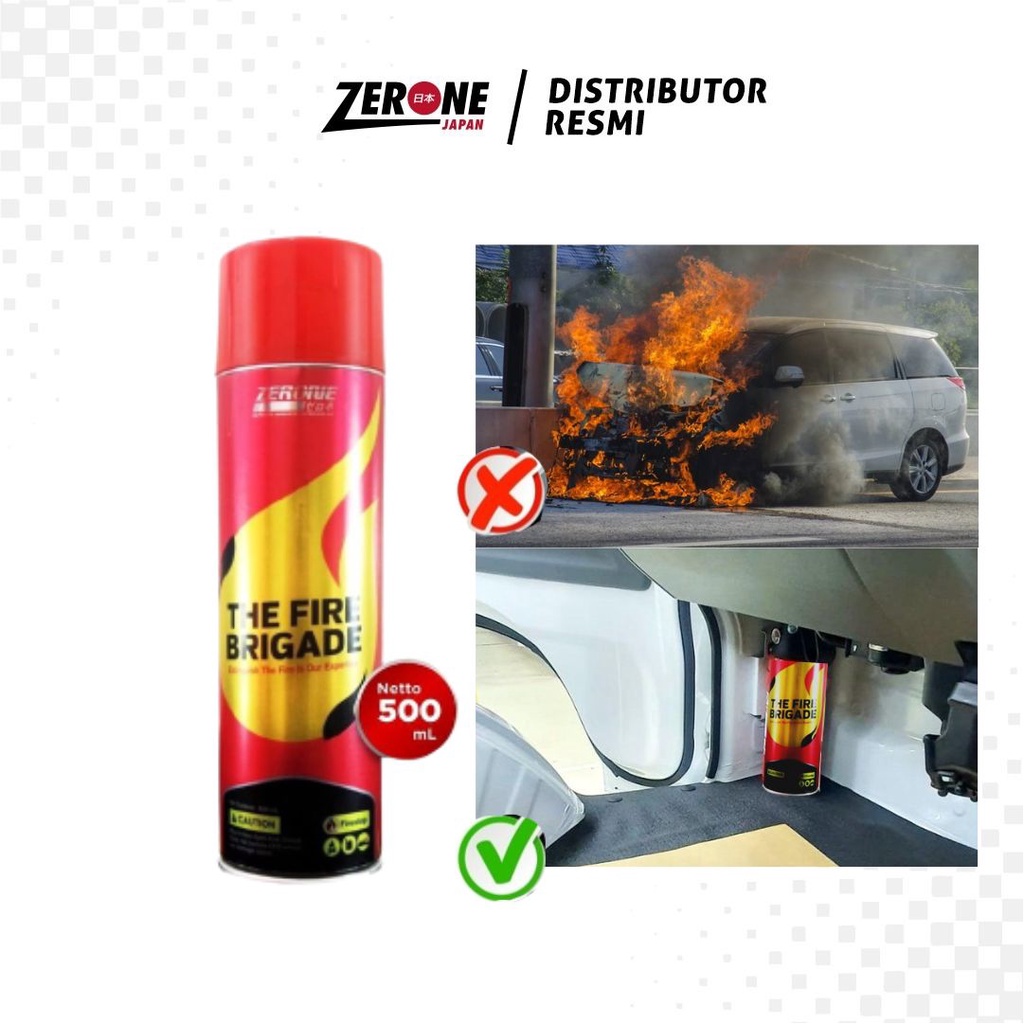 Mobil Zerone Alat Pemadam Api Ringan Portable APAR The Fire Brigade Paket Komplit