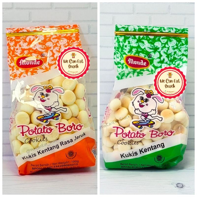 

Monde Potato Boro Biskuit Cemilan Bayi 100gr