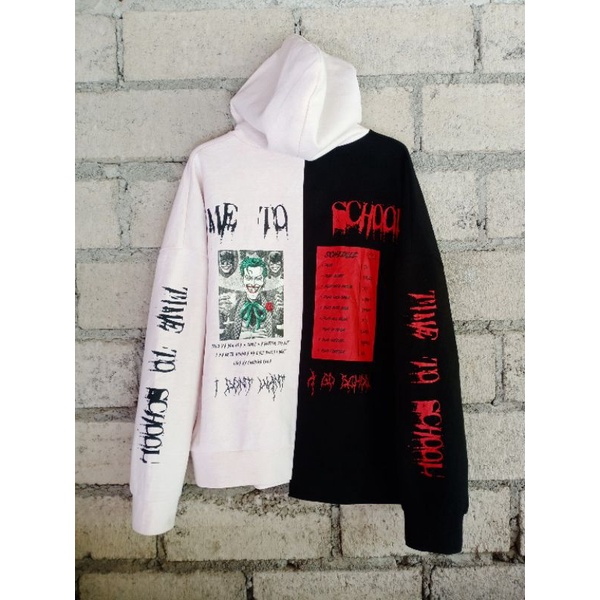 Zip Hoodie Oversize Model Rework Jaket by Vision