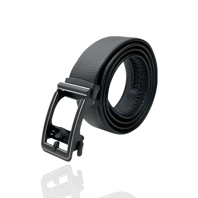 [BISA COD] Ikat pinggang pria gesper kulit asli cosset autolock formal