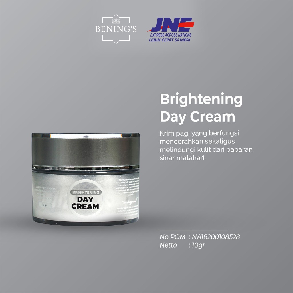 Brightening Day Cream Benings Skincare by Dr Oky (Benings Clinic) Alpha-Arbutin