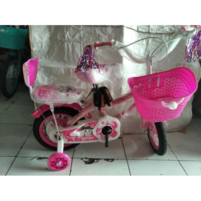 [EKA JAYA SEPEDA] Sepeda anak Ukuran 12 cewek motif kuda pony/ tango